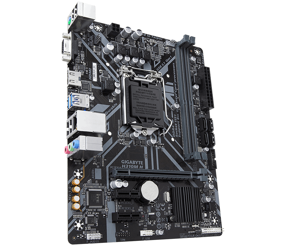 Gigabyte H310M H Motherboard Specifications On MotherboardDB